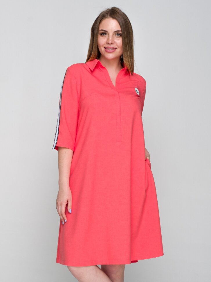 Платье 113/2, лососевый