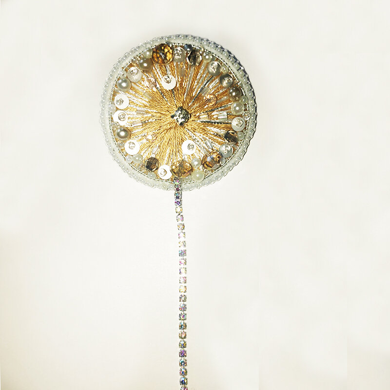 Брошь одуванчик 3д