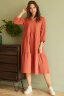 Платье 494/2, терракотовый