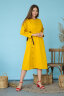 Платье 222/1 горчичный