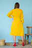 Платье 222/1 горчичный