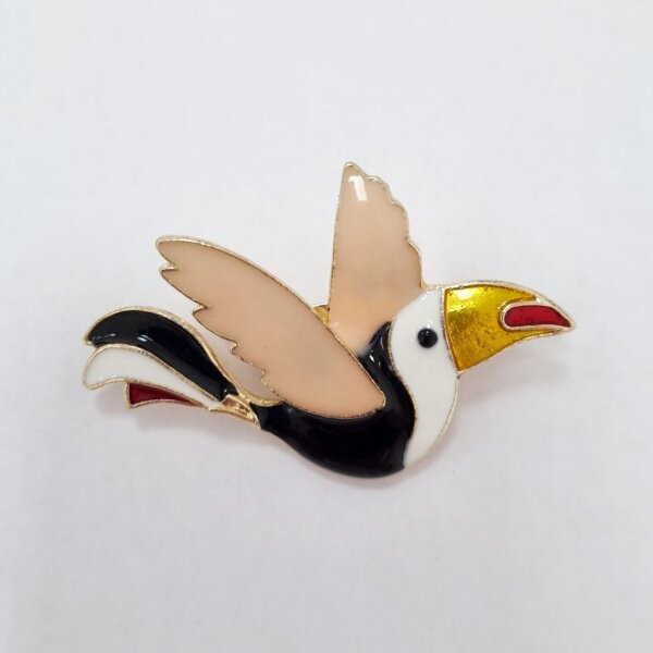 Брошь 973, тукан