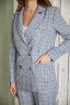 Костюм 2-190/9, голубой/клетка