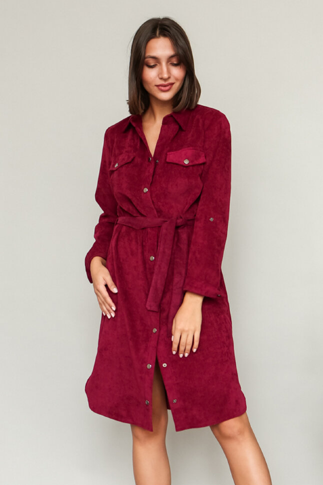 Платье 412/1, бордо