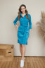 Платье 428/2, темно-бирюзовый