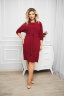 Платье 030, бордовый