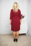 Платье 030, бордовый