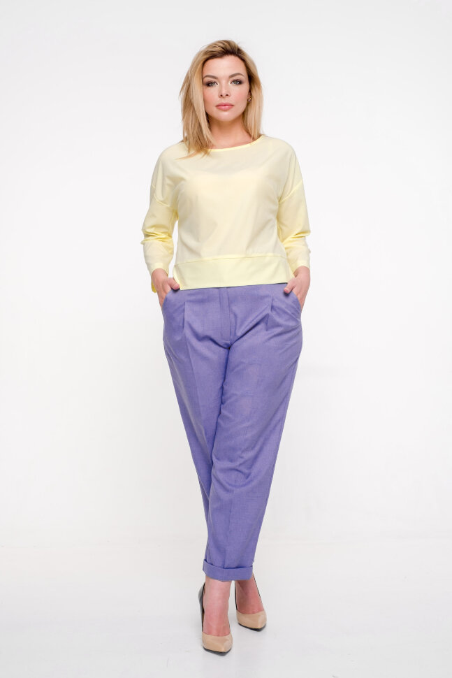 Брюки 163/1, пыльная сирень