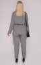Костюм 2-226 серый/полоска