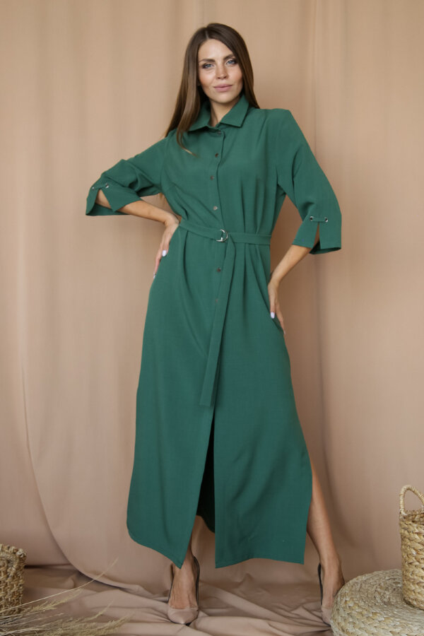 Платье 389, изумрудный