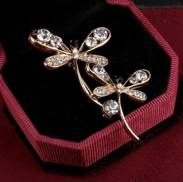 Брошь 901 стрекозы