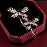 Брошь 901 стрекозы