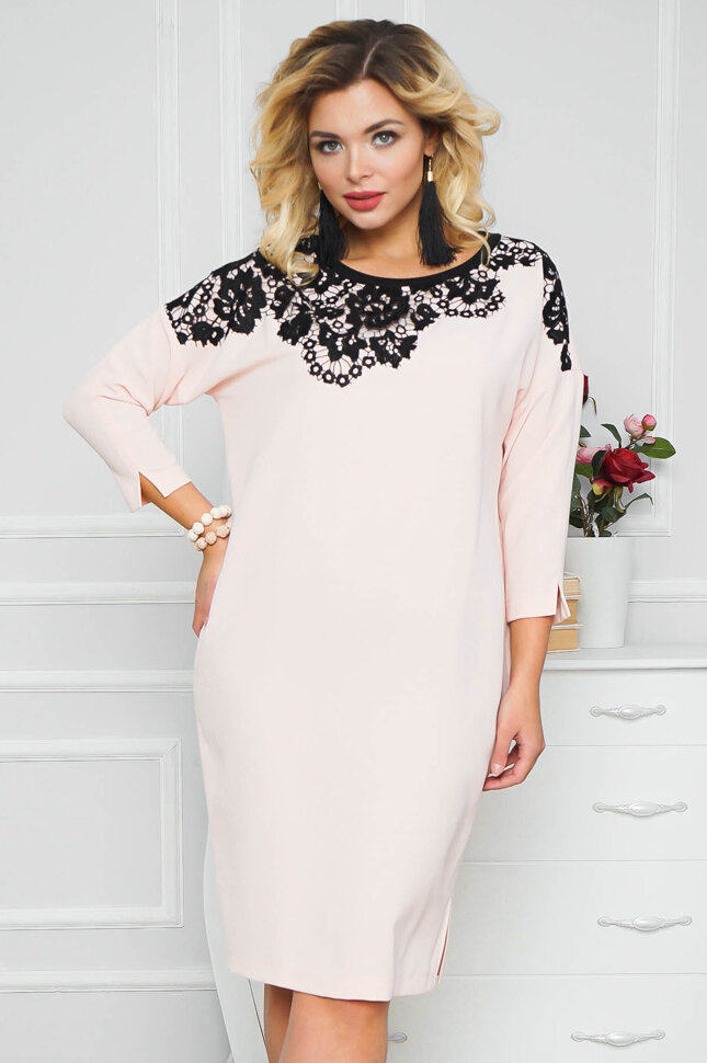 Платье, 002 персиковый