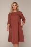 Платье 108/5 коричневая медь