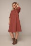 Платье 108/5 коричневая медь