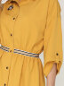 Платье 218/1 горчичный