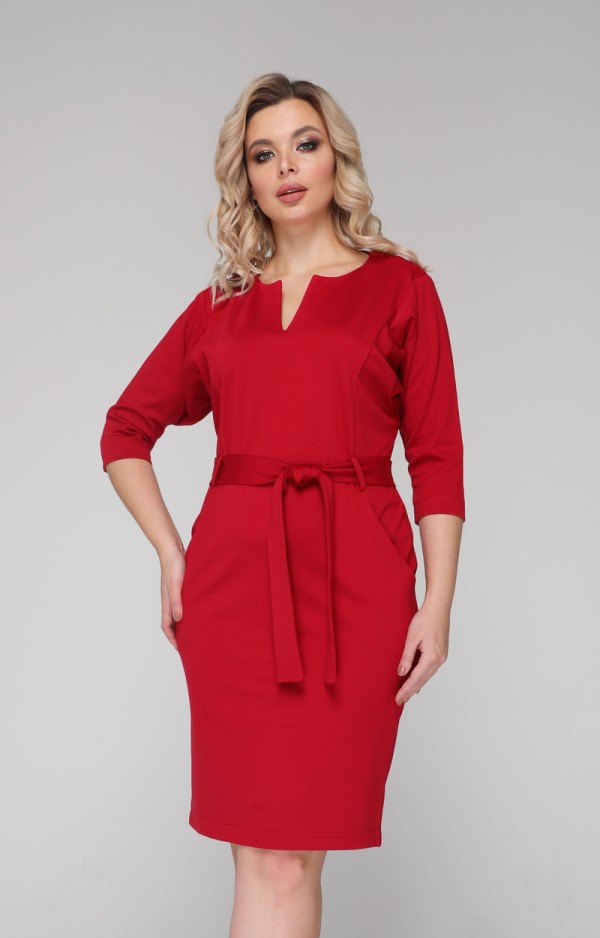 Платье 021/8 малиновый