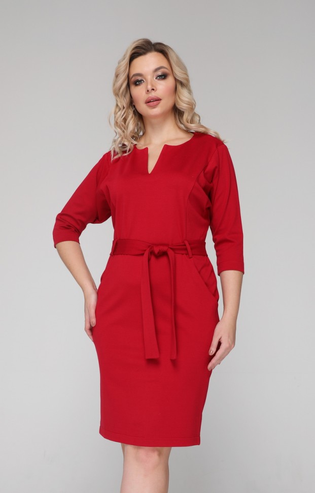 Платье 021/8 малиновый