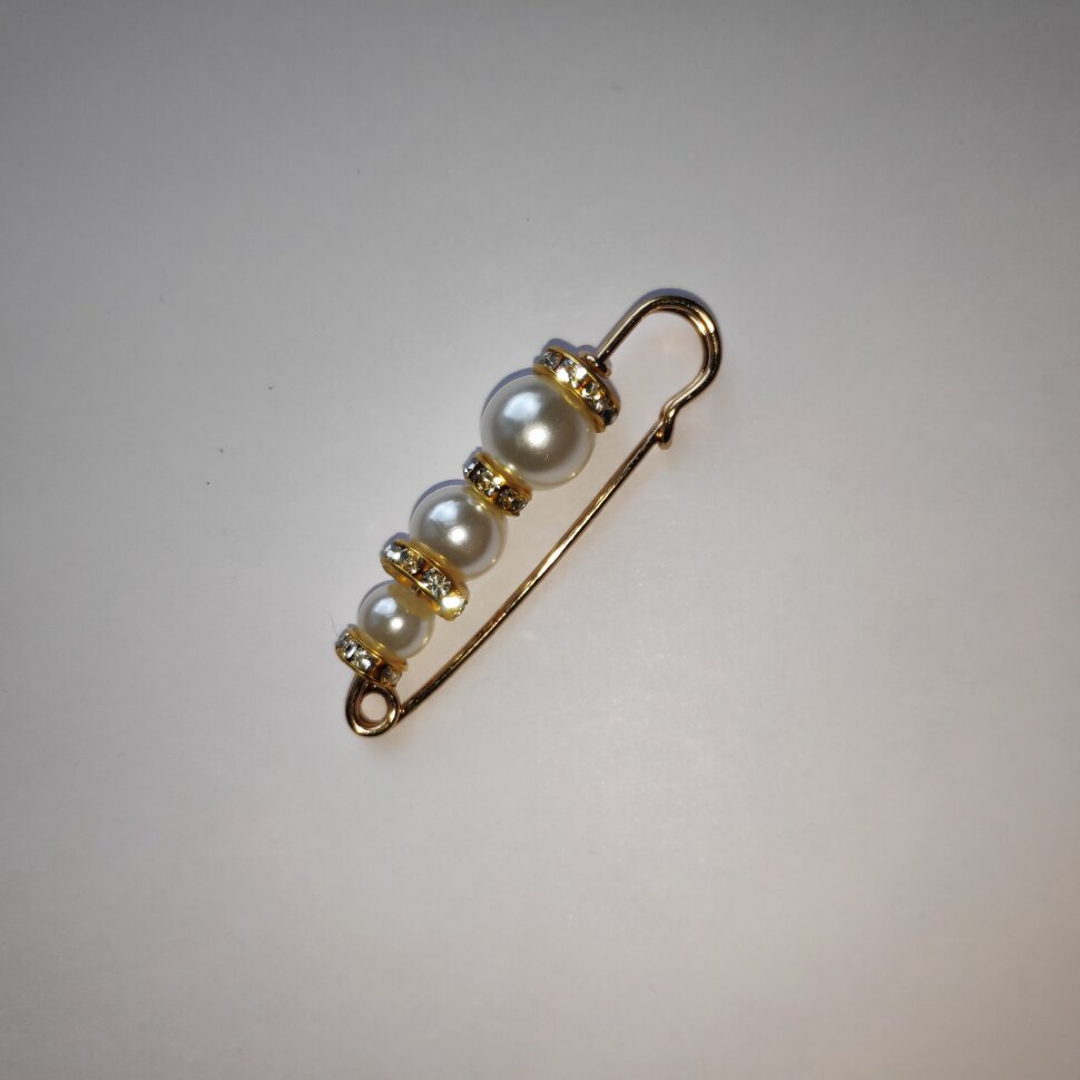 Булавка 904, 3 жемчужины