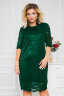 Платье 033/1, изумруд