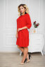 Платье 037, красный