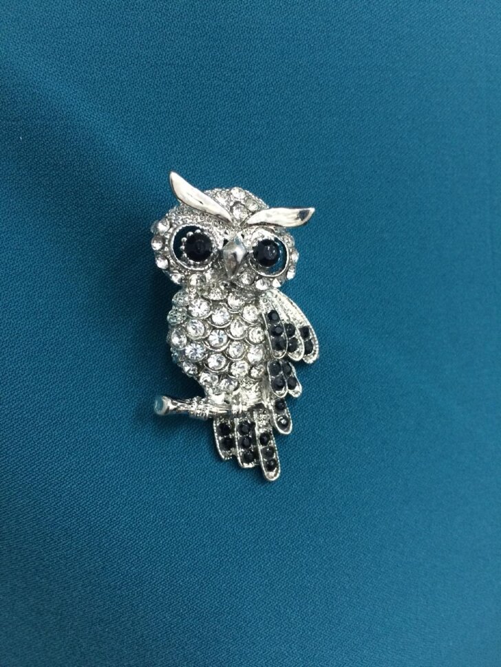 Брошь 011 сова