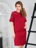 Платье 007/1, бордовый