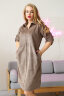 Платье 430/1-УЦ, кофе с молоком