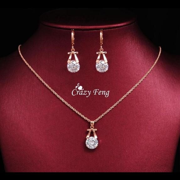 Комплект 914,  подвеска с серьгами