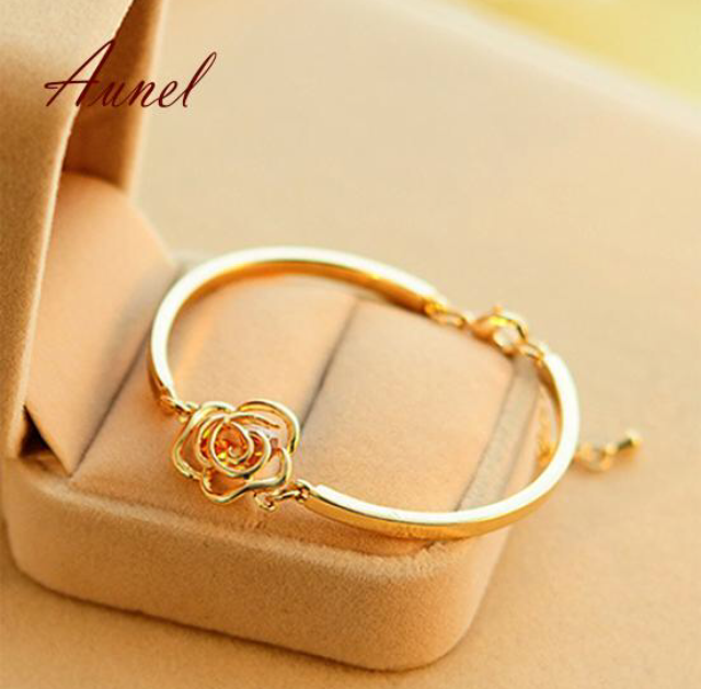 Браслет 925, роза