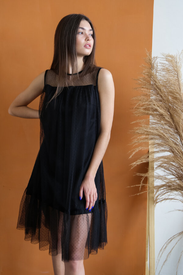 Платье 252 черный