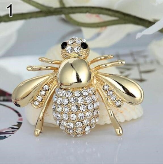Брошь 915, большая пчела