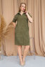Платье 430/2-УЦ1, оливковый